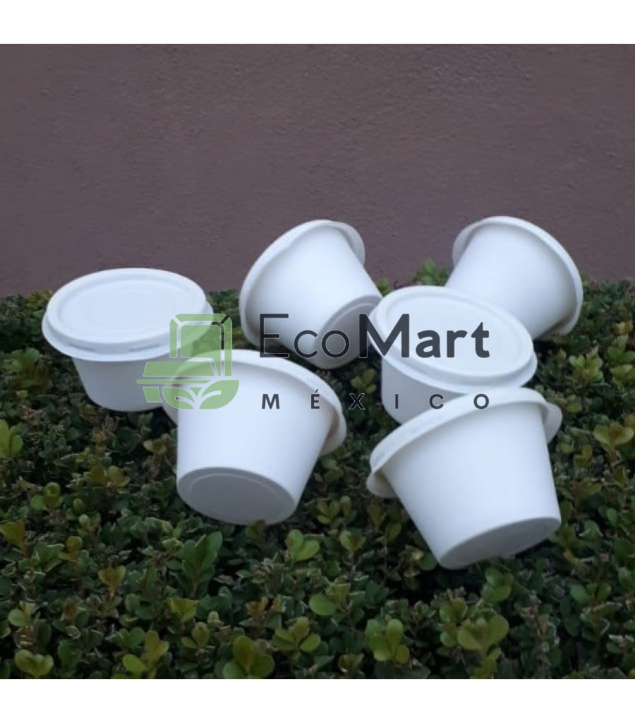 COMBO Souffle 4 oz + Cornstarch Lid