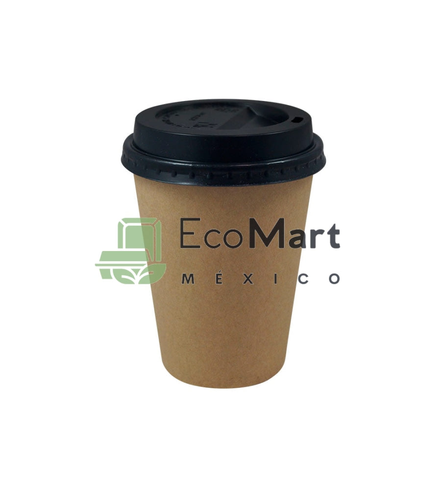 Combo 12 oz Kraft Cup + Lids