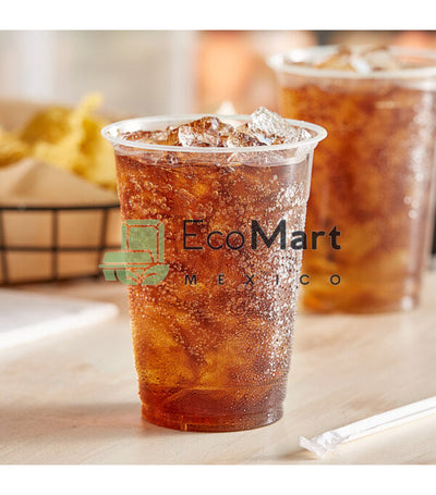Vaso 16 oz PLA Transparente - Eco Mart Mexico