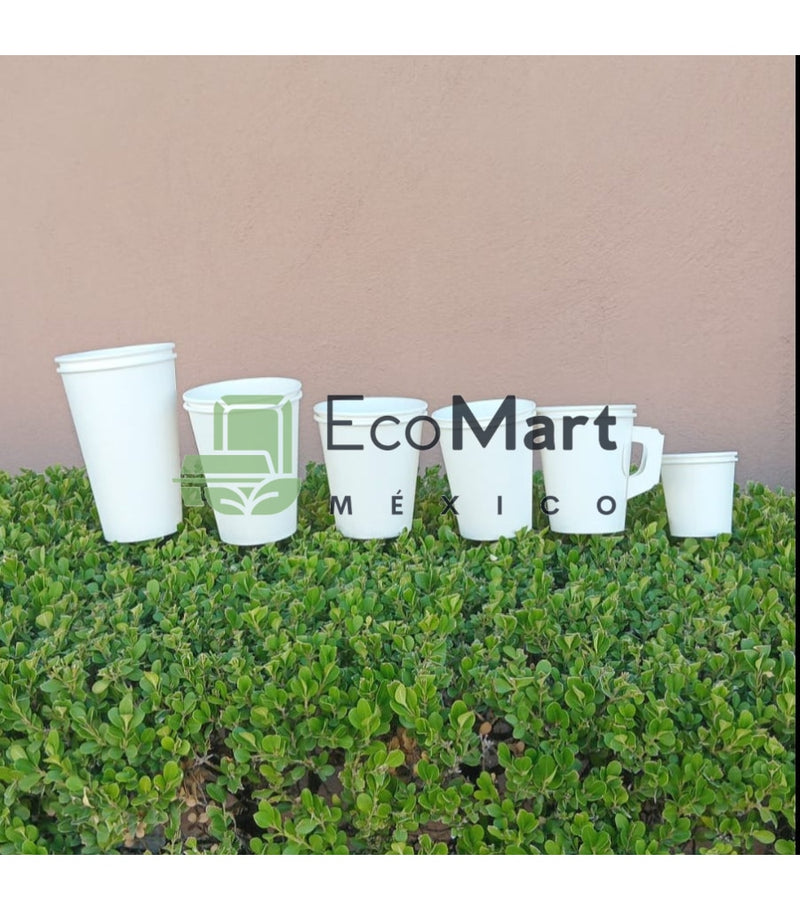 Vaso térmico 8 oz 1,000 piezas - Eco Mart Mexico