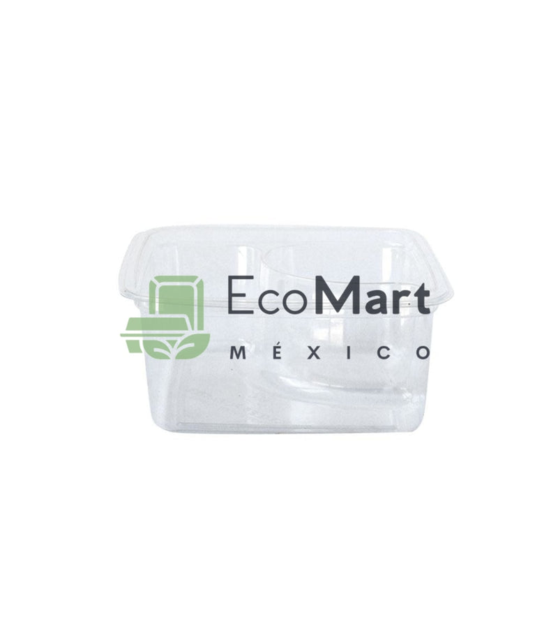 Deli Cuadrado PLA 2 Div - Eco Mart México