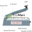 Guillotina térmica para sellar bolsas - Eco Mart México
