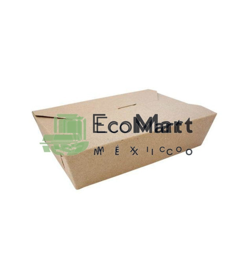KRAFT BOX TO GO 60 OZ X500 PIEZAS - Eco Mart México