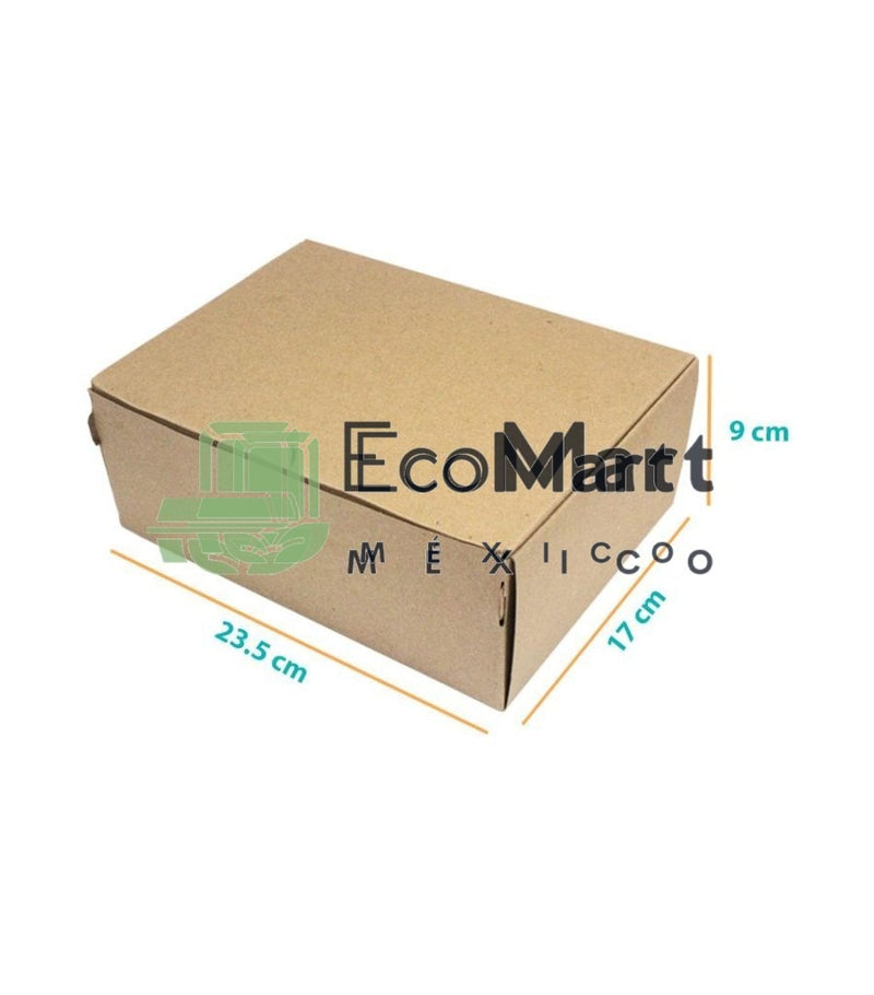 KRAFT BOX XL 122 OZ X500 PIEZAS - Eco Mart México