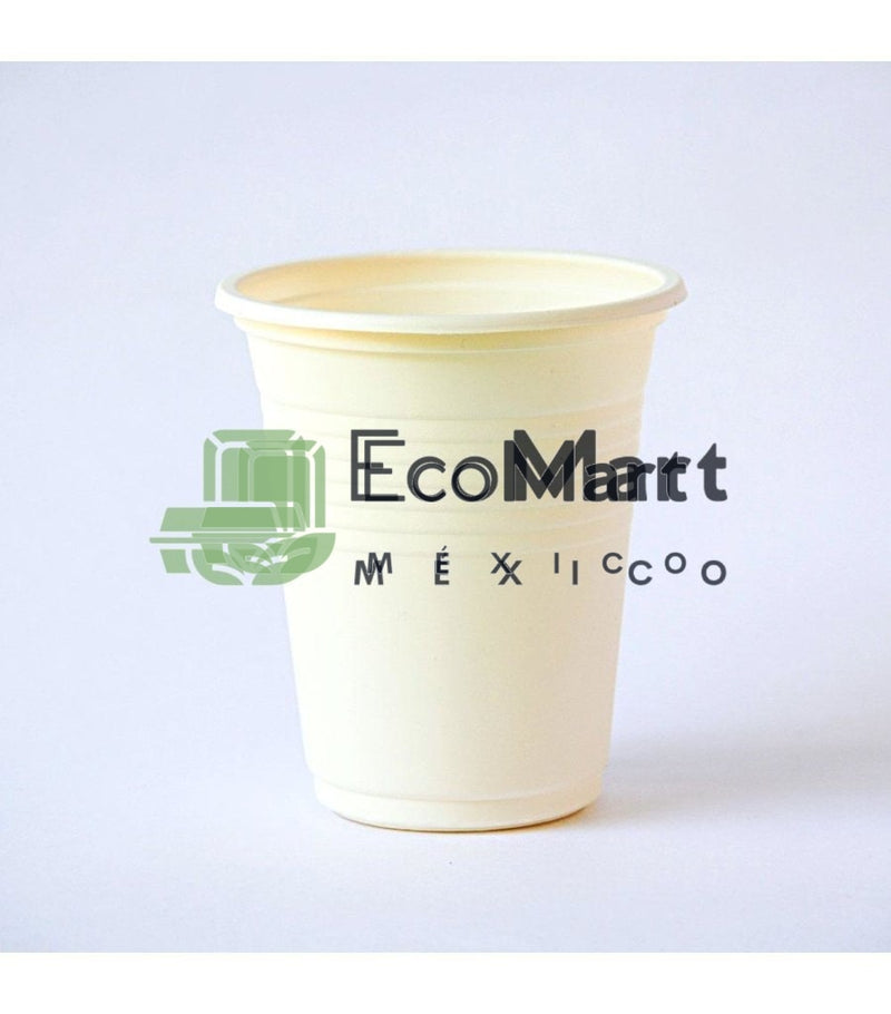 Vaso Fécula de Maíz a Granel - 8 oz Biodegradable - Eco Mart México