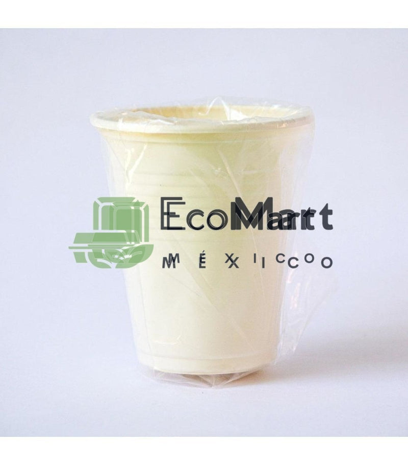 Vaso Fécula de Maíz - Estuchado Individual 8 oz Biodegradable - Eco Mart México