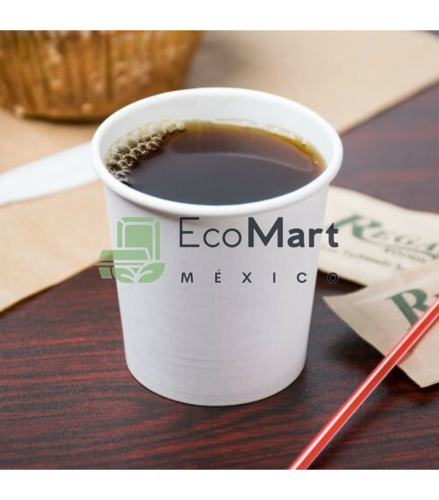 Vaso térmico 4 oz X1000 piezas - EcoMart México Ecoempaques Compostables